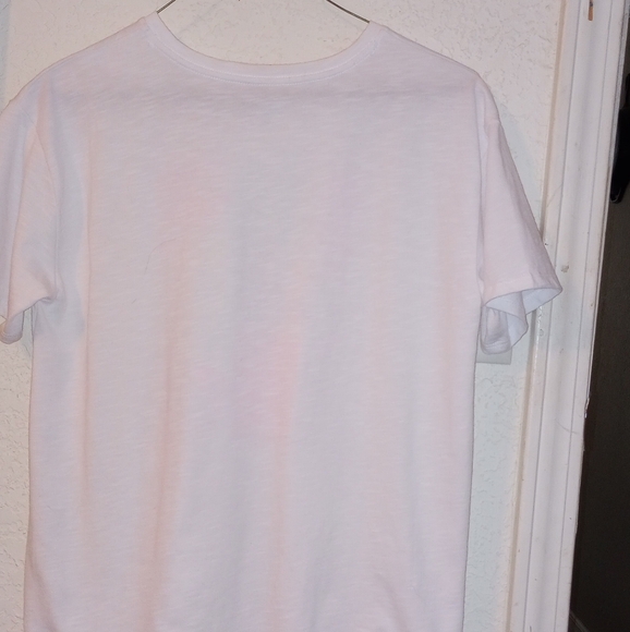 Kids White Graphic T-Shirt - Picture 3 of 4